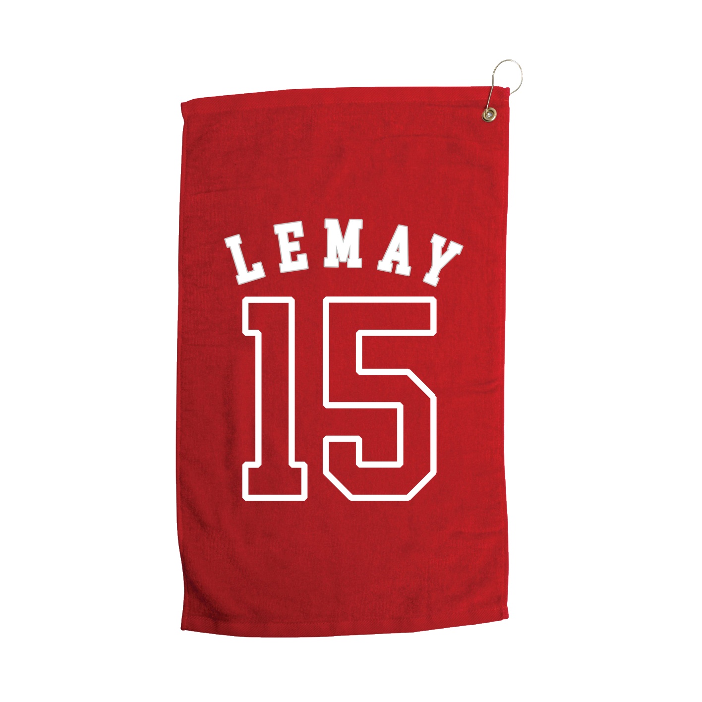 Golf Towel — Shirsey Arch in Red