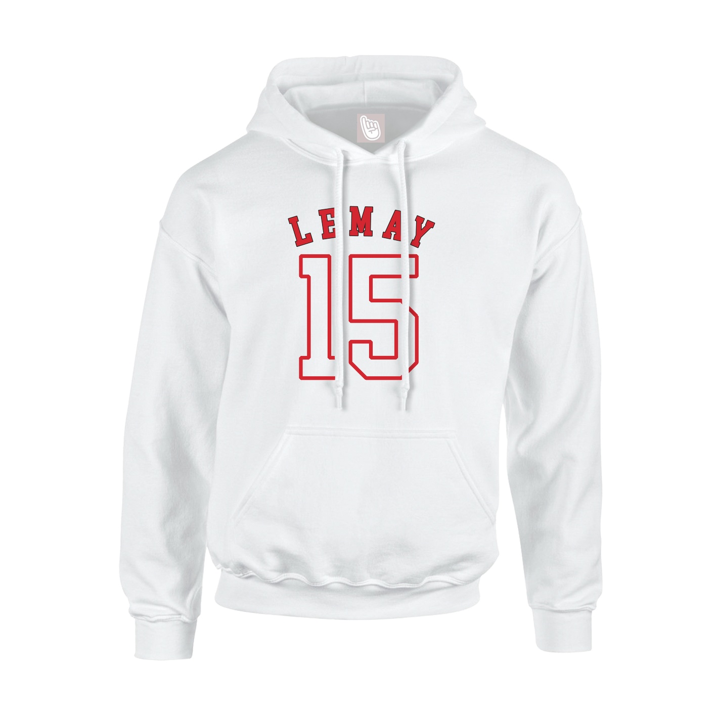 Hoodie — Shirsey Arch in White