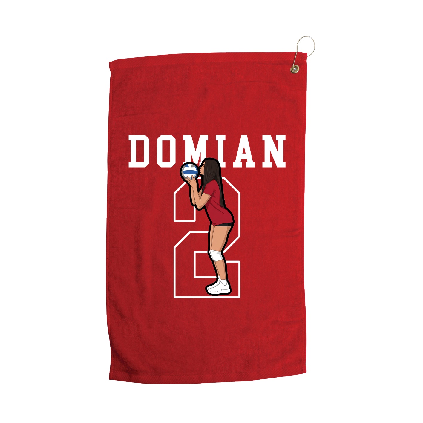 Golf Towel — Shirsey in Red