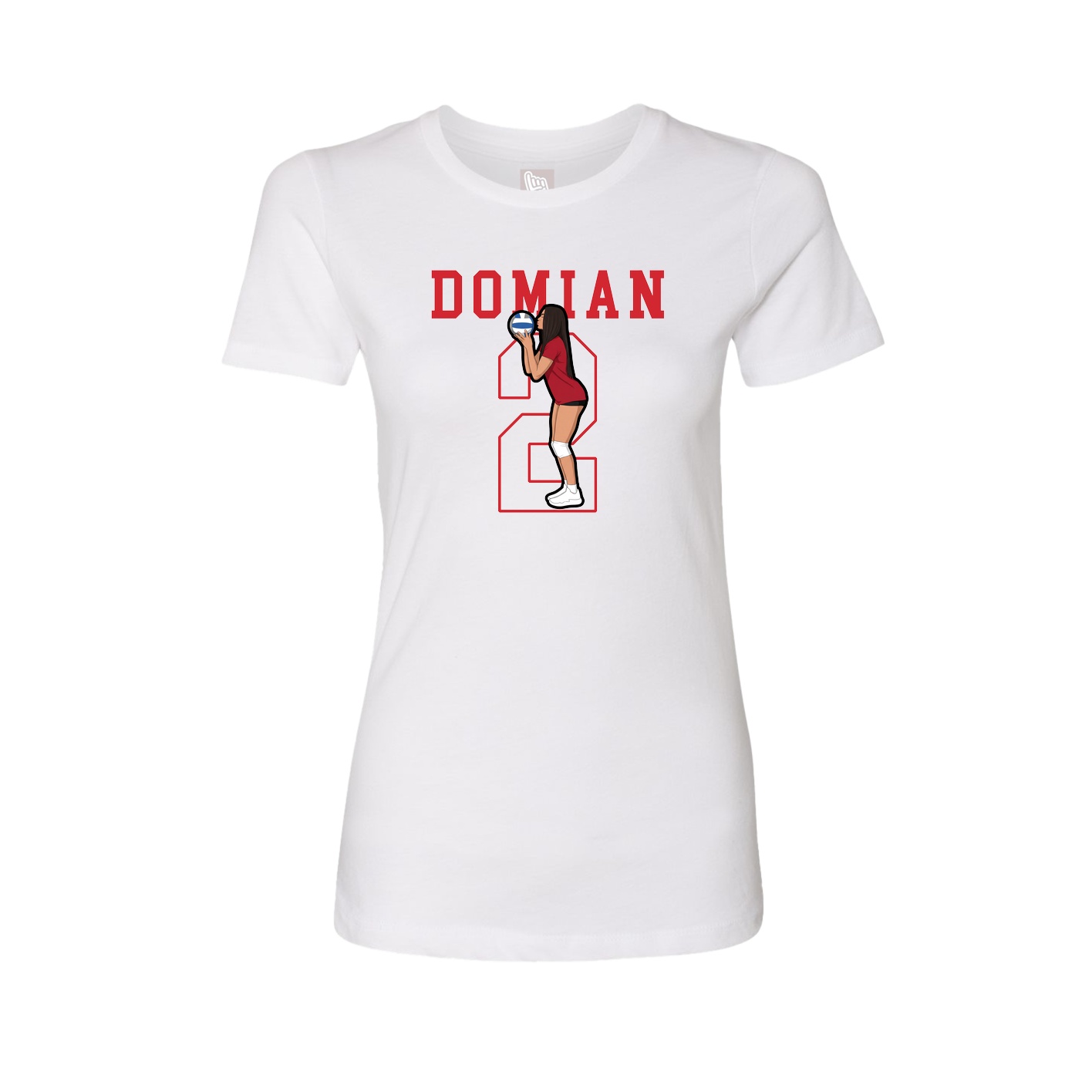 Fitted Women's Tee — Shirsey in White