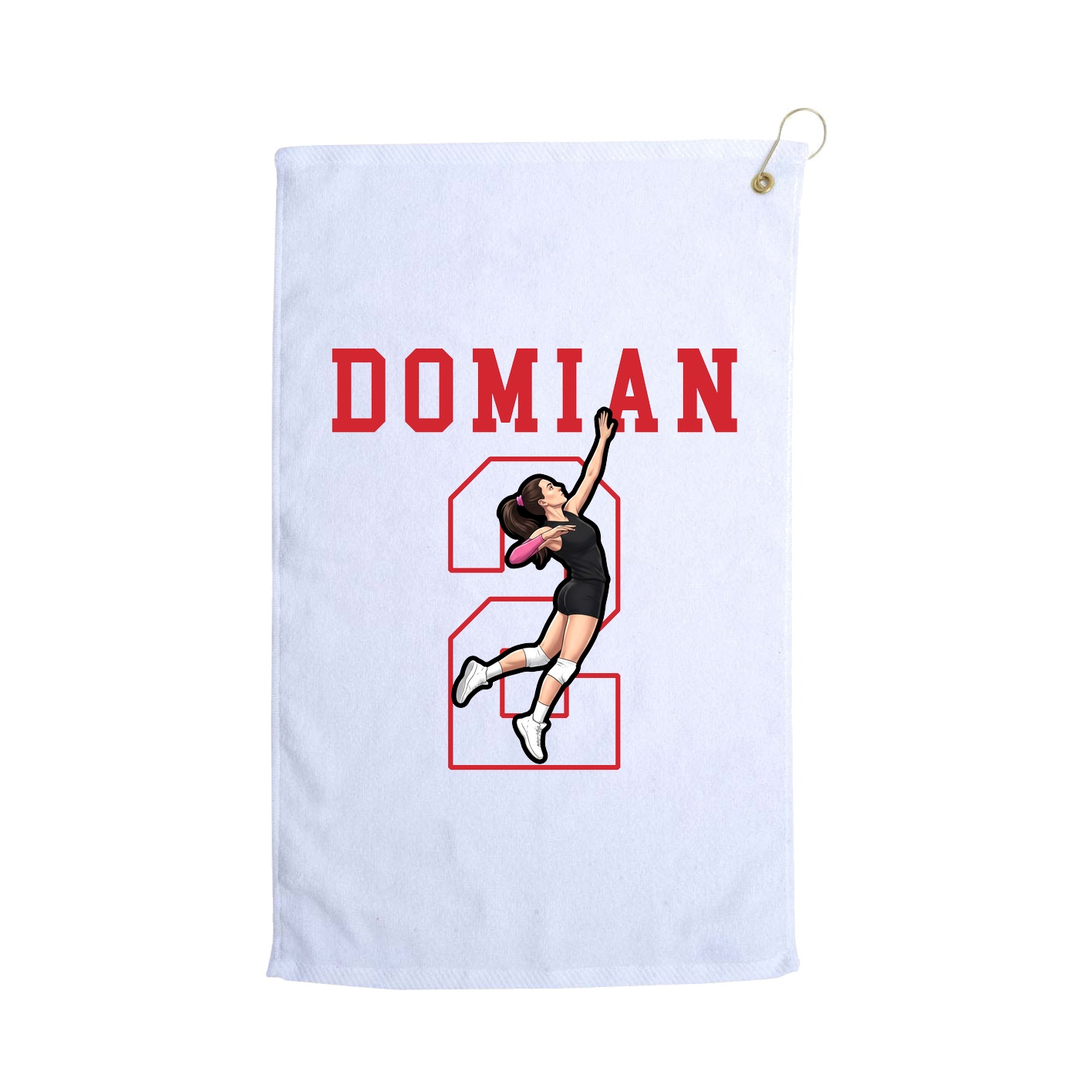 Golf Towel — Shirsey in White