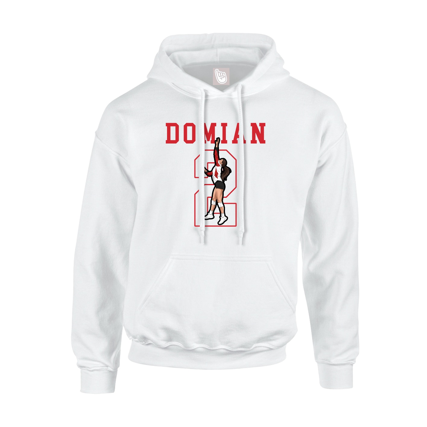 Youth Hoodie — Shirsey in White