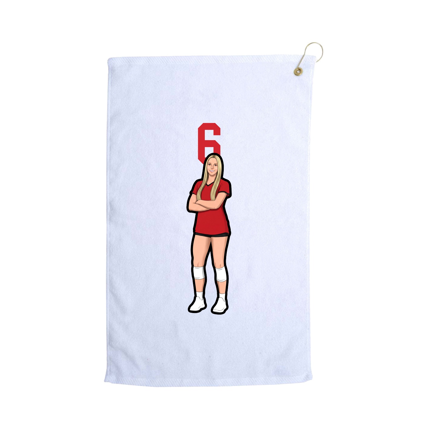 Terry Velour Golf Towel