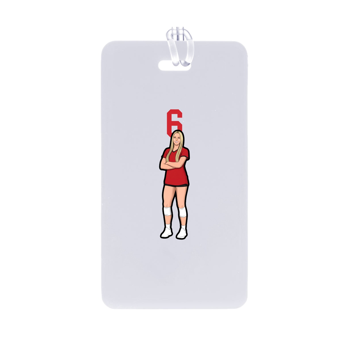 Bag Tag — Number Top in Classic