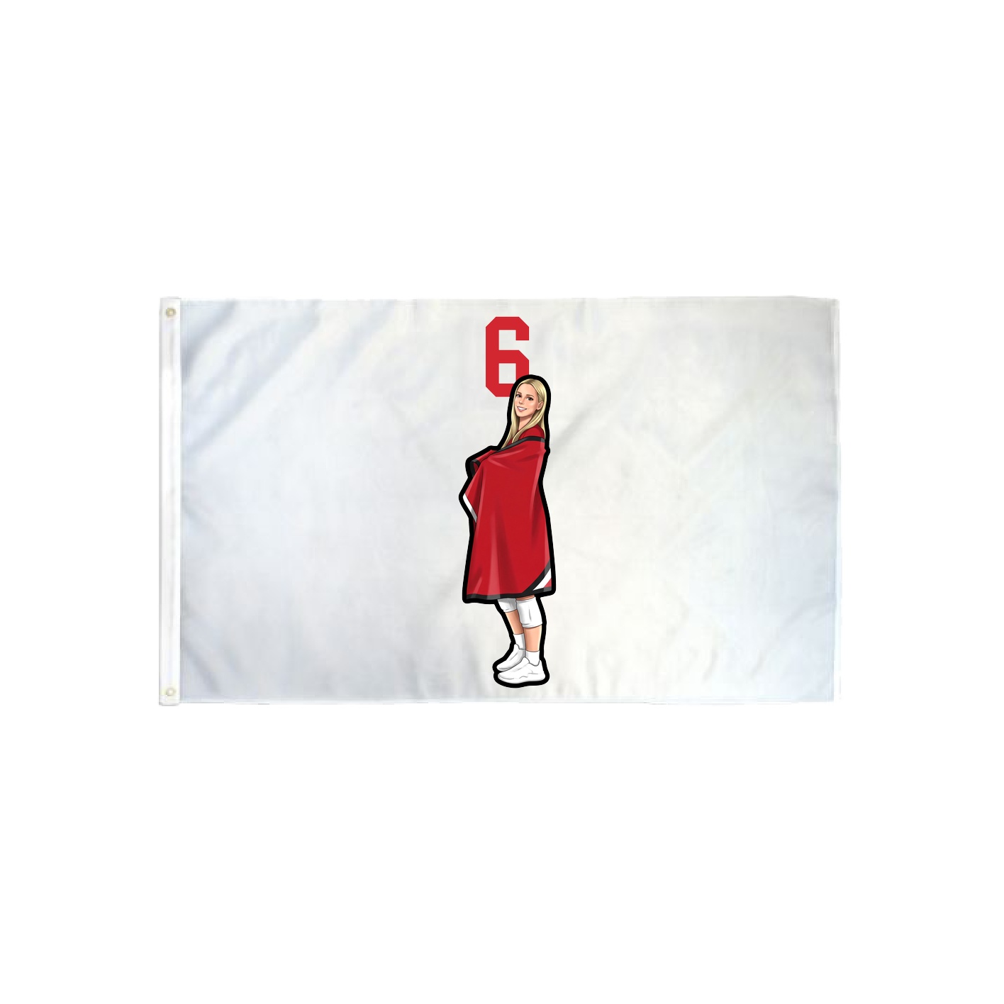 3x5 Flag — Number Top in Classic