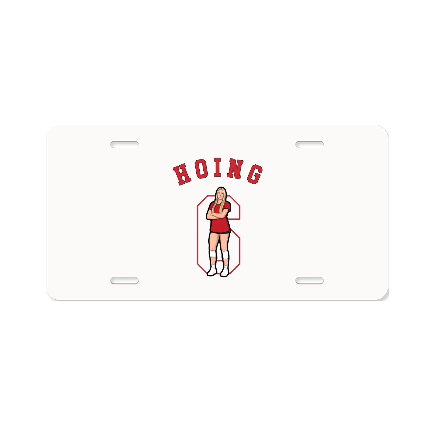License Plate — Shirsey Arch in Classic