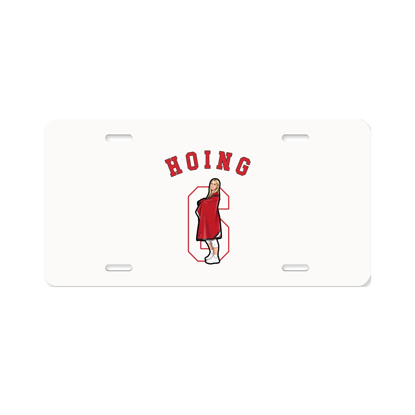 License Plate — Shirsey Arch in Classic