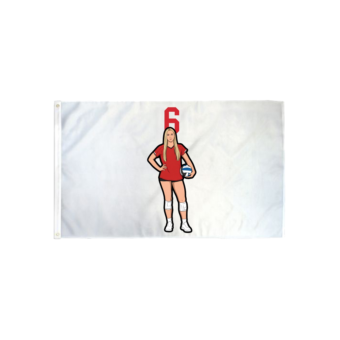 3x5 Flag — Number Top in Classic
