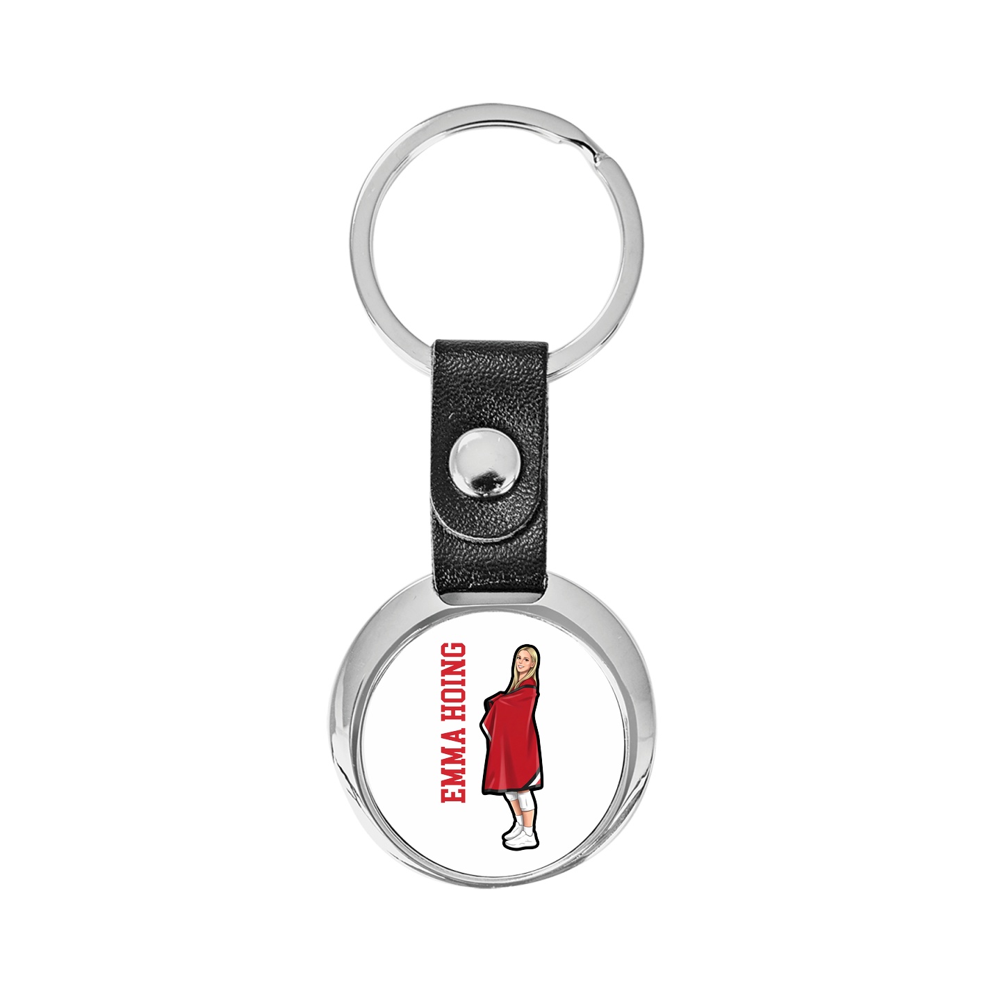 Key Chain — Name Vertical in Classic