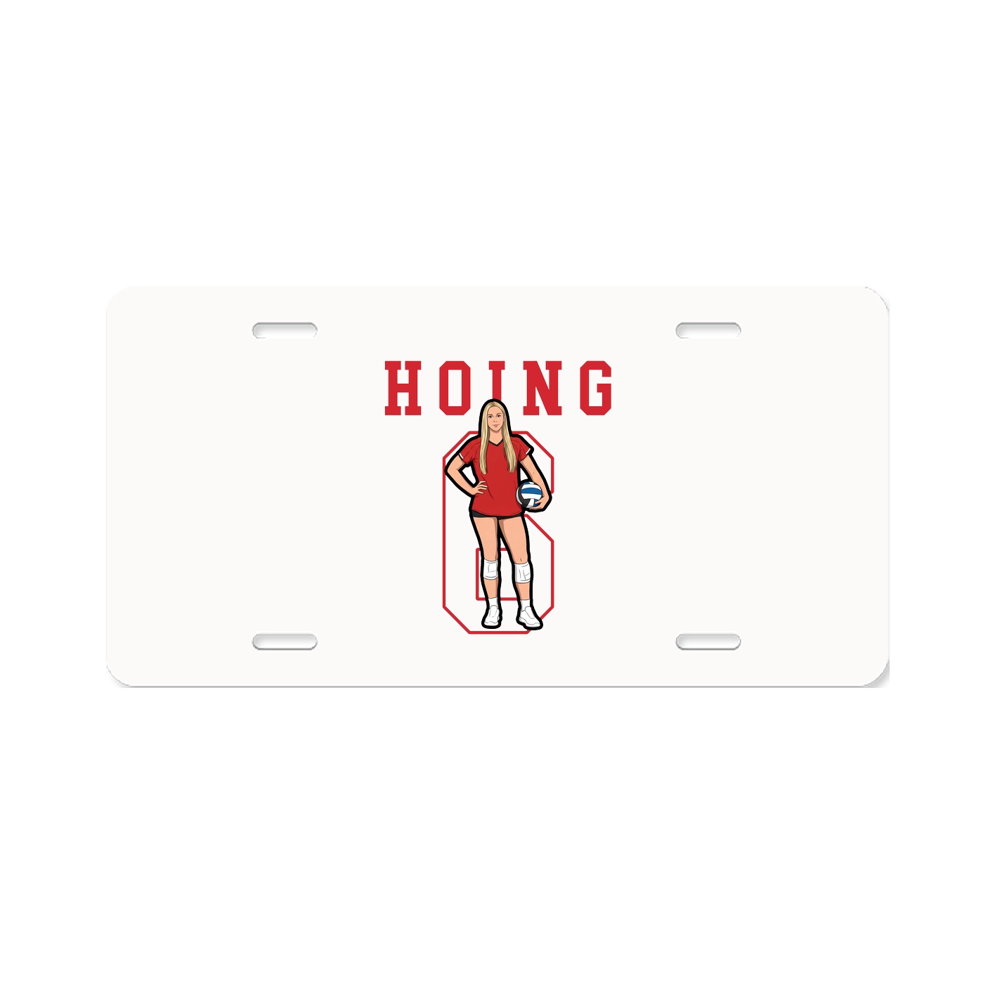 License Plate — Shirsey in Classic