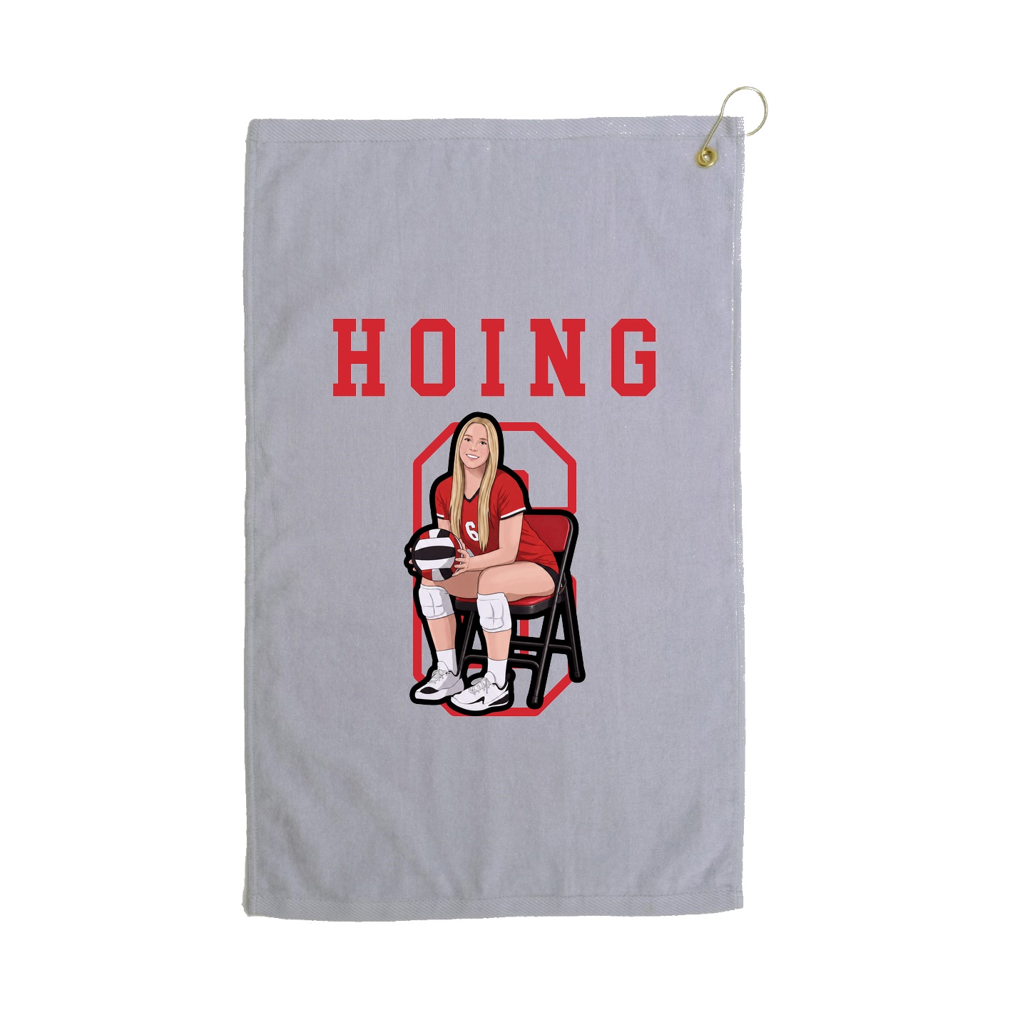 Golf Towel — Shirsey in Grey