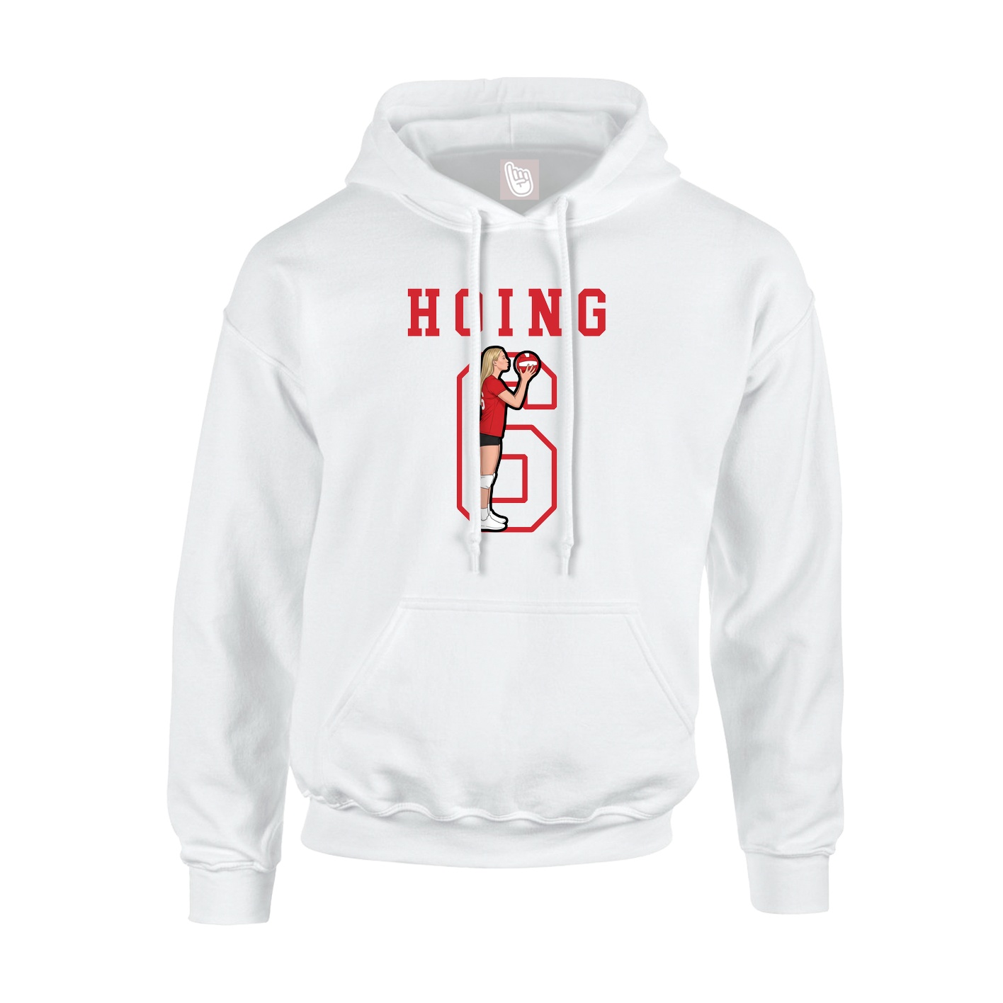 Youth Hoodie — Shirsey in White