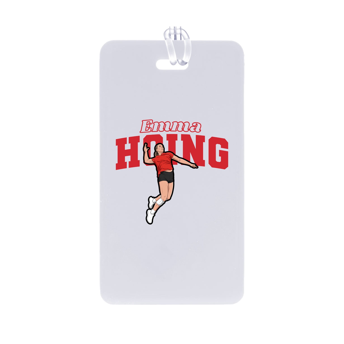 Bag Tag — Name Arch in Classic