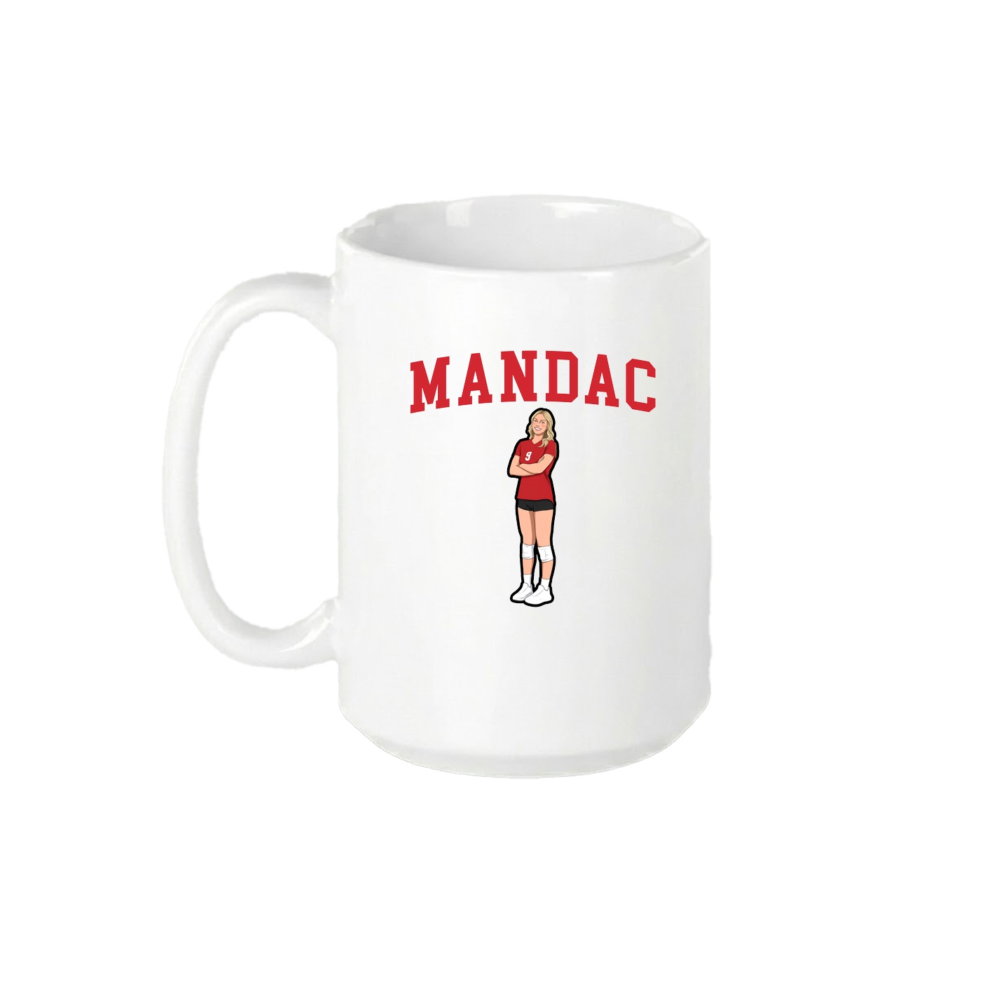 15oz Coffee Mug — Shirsey in White