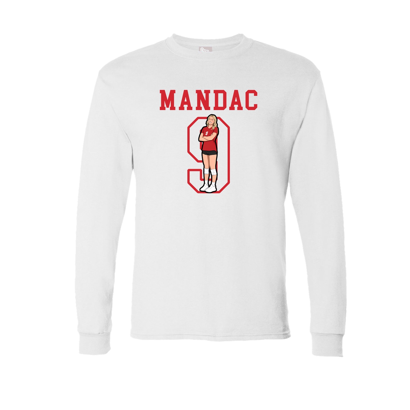 Long Sleeve Tee — Shirsey in White