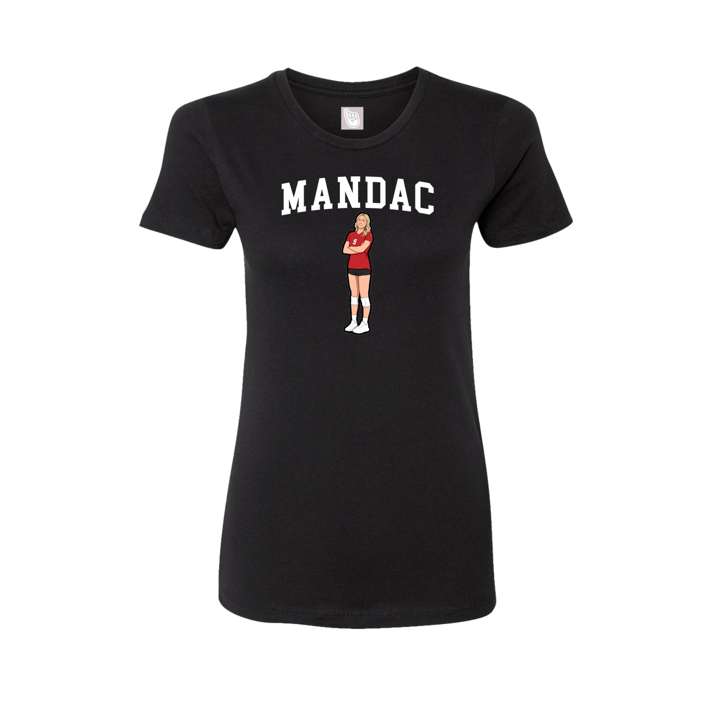 Womens Tee — Shirsey in Black