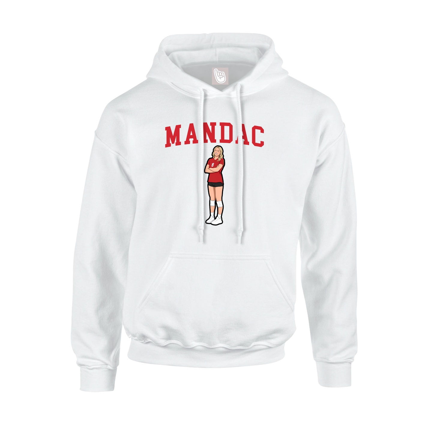Youth Hoodie — Shirsey in White