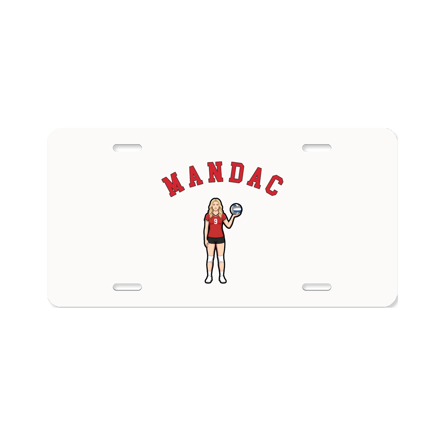 License Plate — Shirsey Arch in Classic