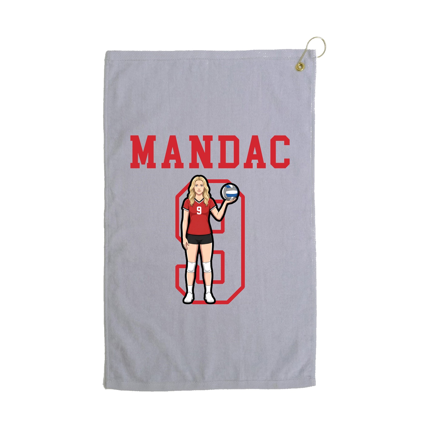 Golf Towel — Shirsey in Grey