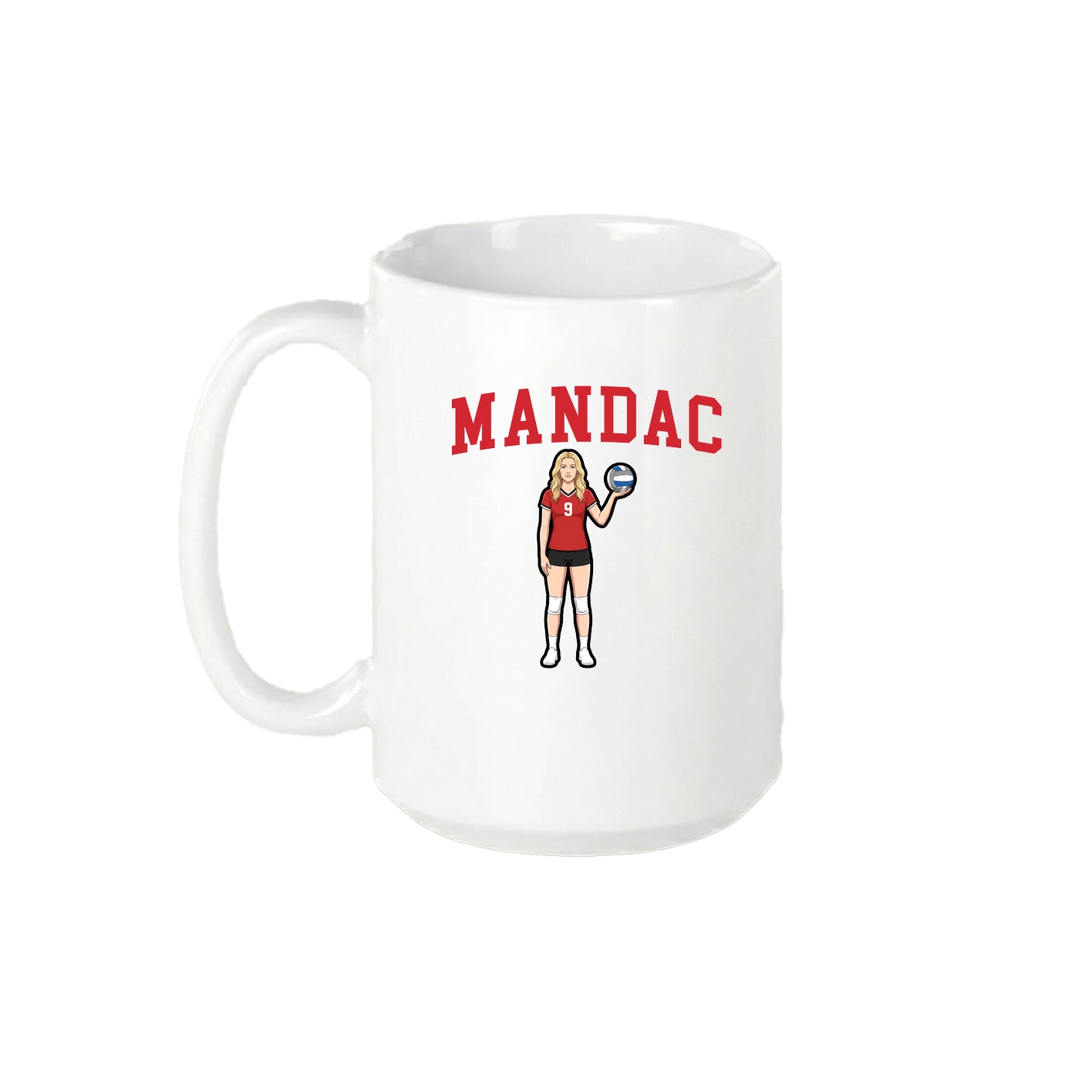 15oz Coffee Mug — Shirsey in White