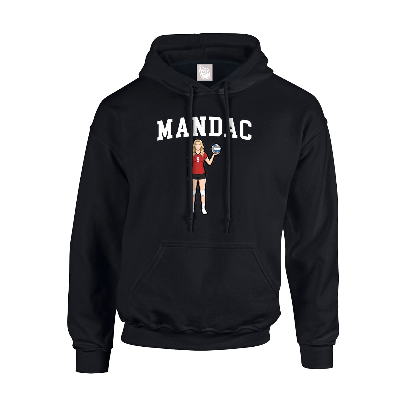 Hoodie — Shirsey in Black