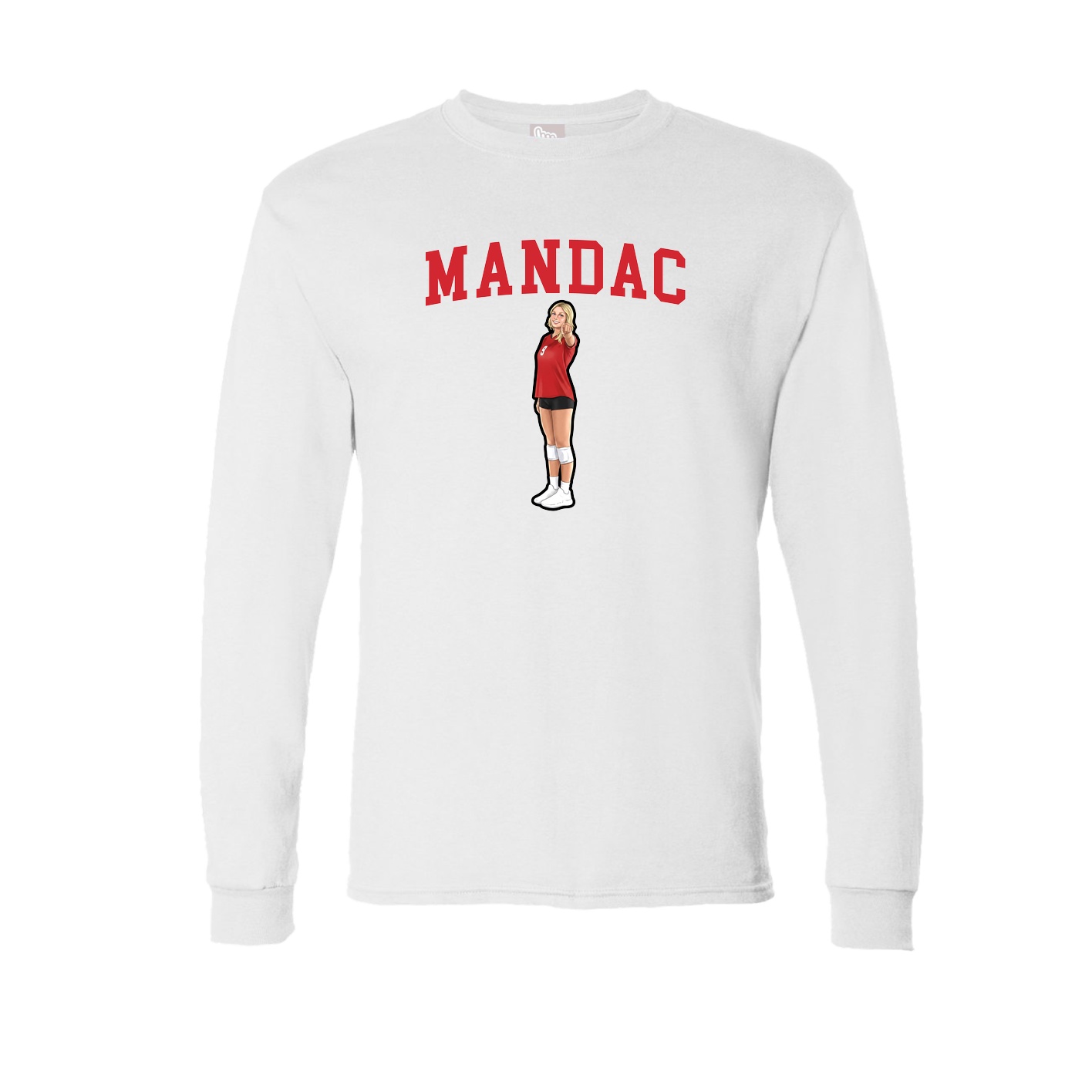 Long Sleeve Tee — Shirsey in White