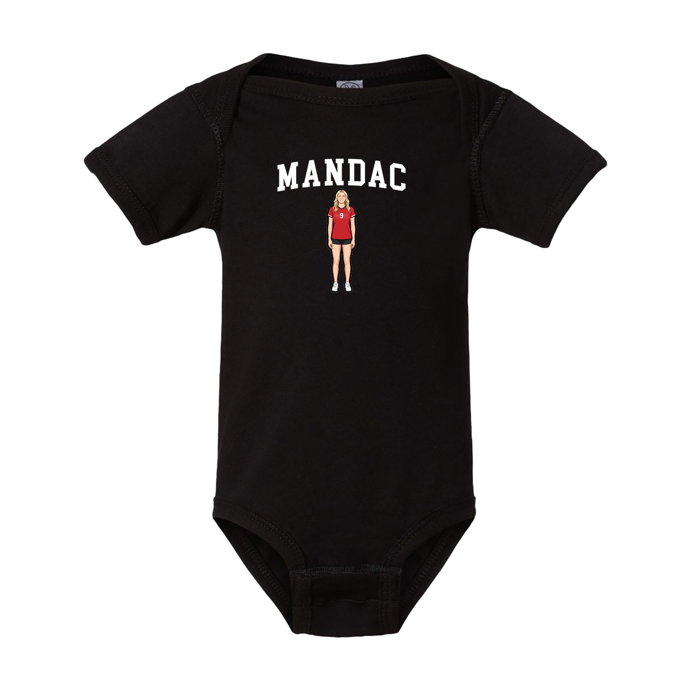 Baby Onesie — Shirsey in Black