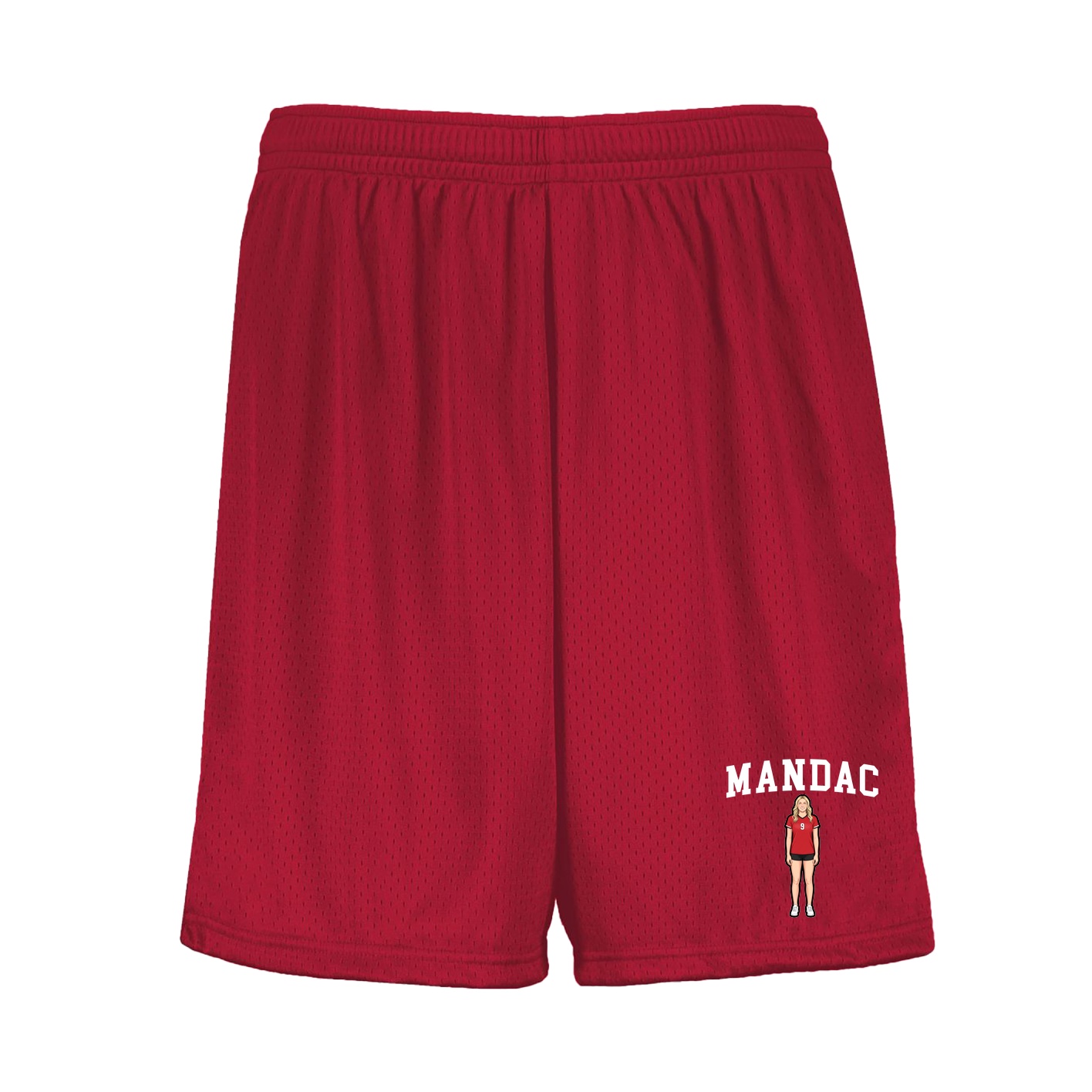 Shorts — Shirsey in Red