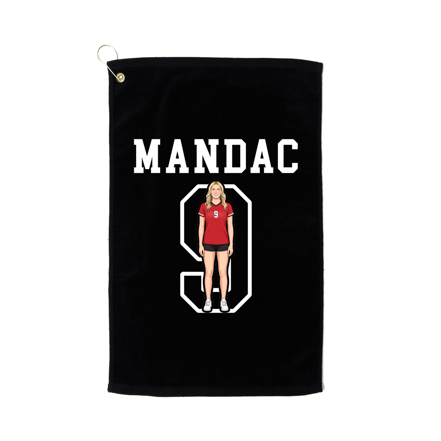 Golf Towel — Shirsey in Black