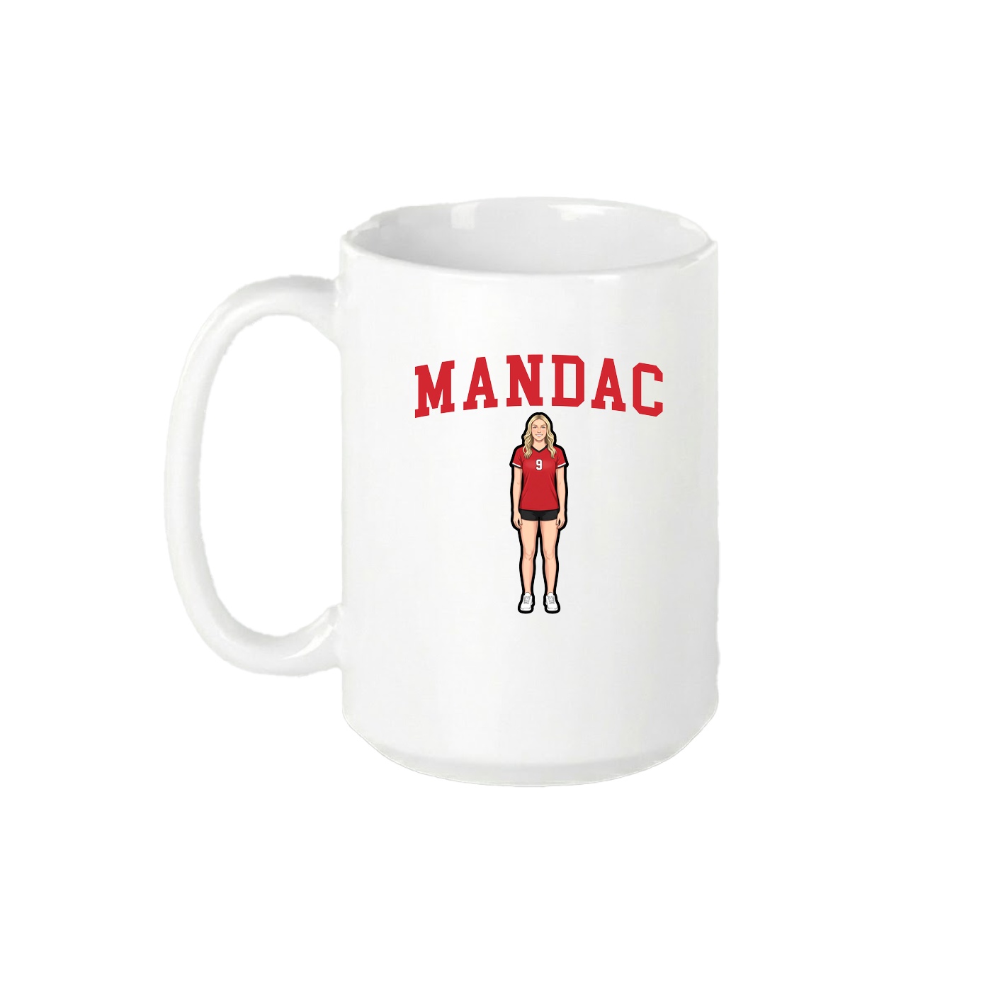 15oz Coffee Mug — Shirsey in White