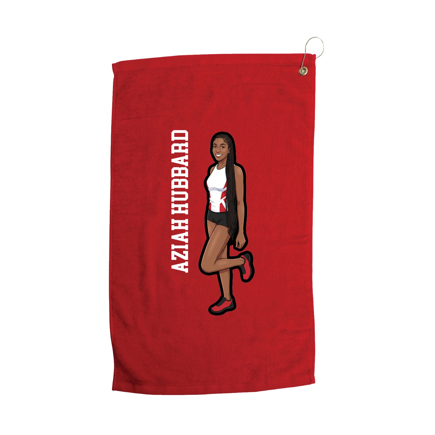 Golf Towel — Classic in Red