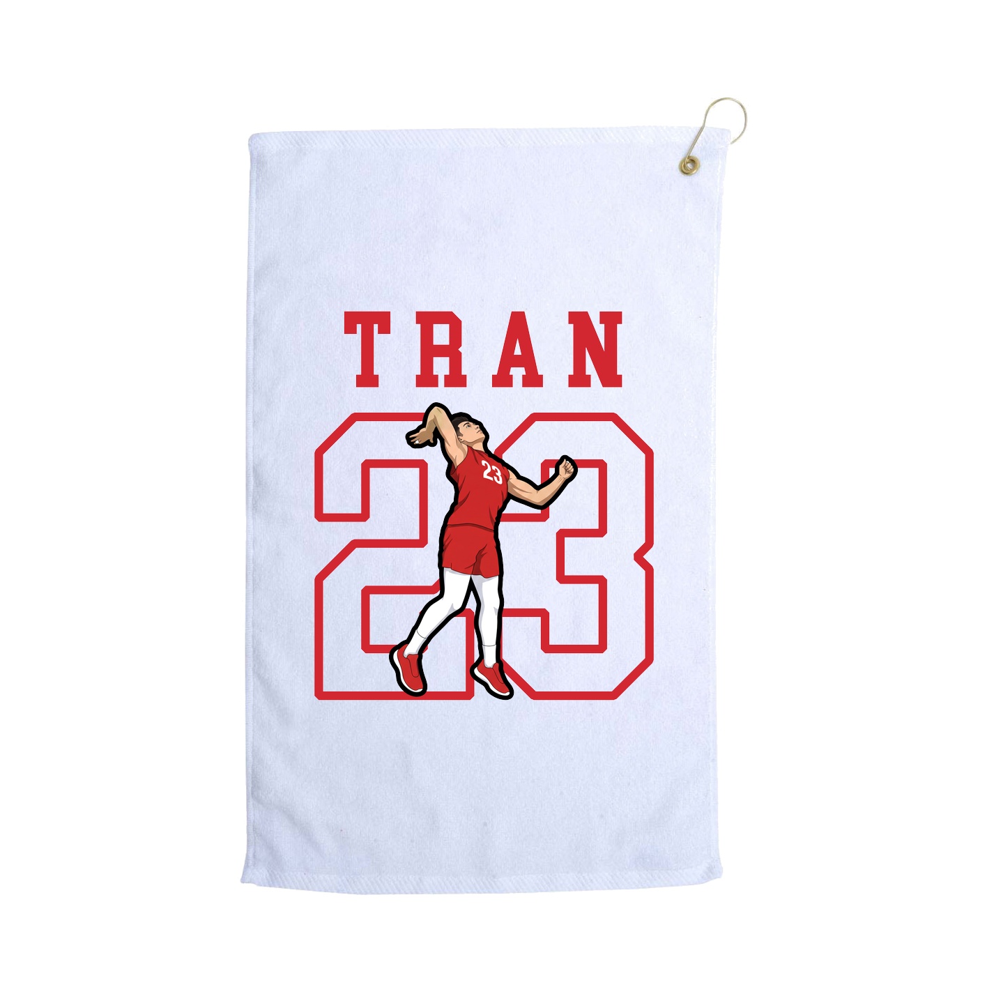 Golf Towel — Shirsey in White