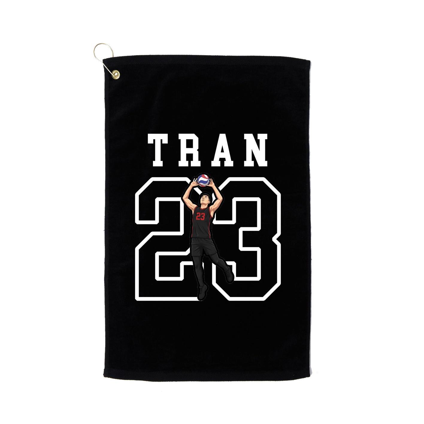Golf Towel — Shirsey in Black