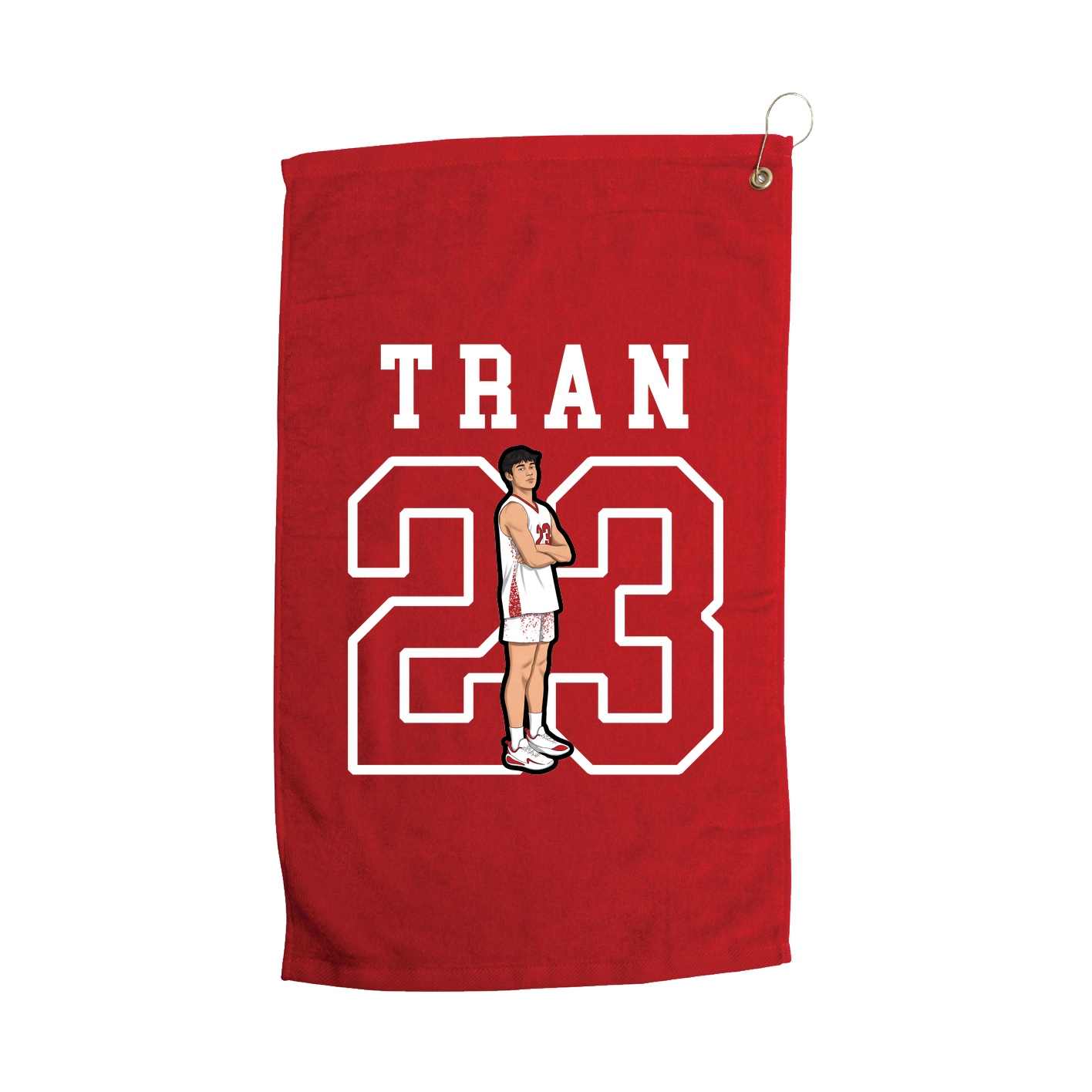 Golf Towel — Shirsey in Red
