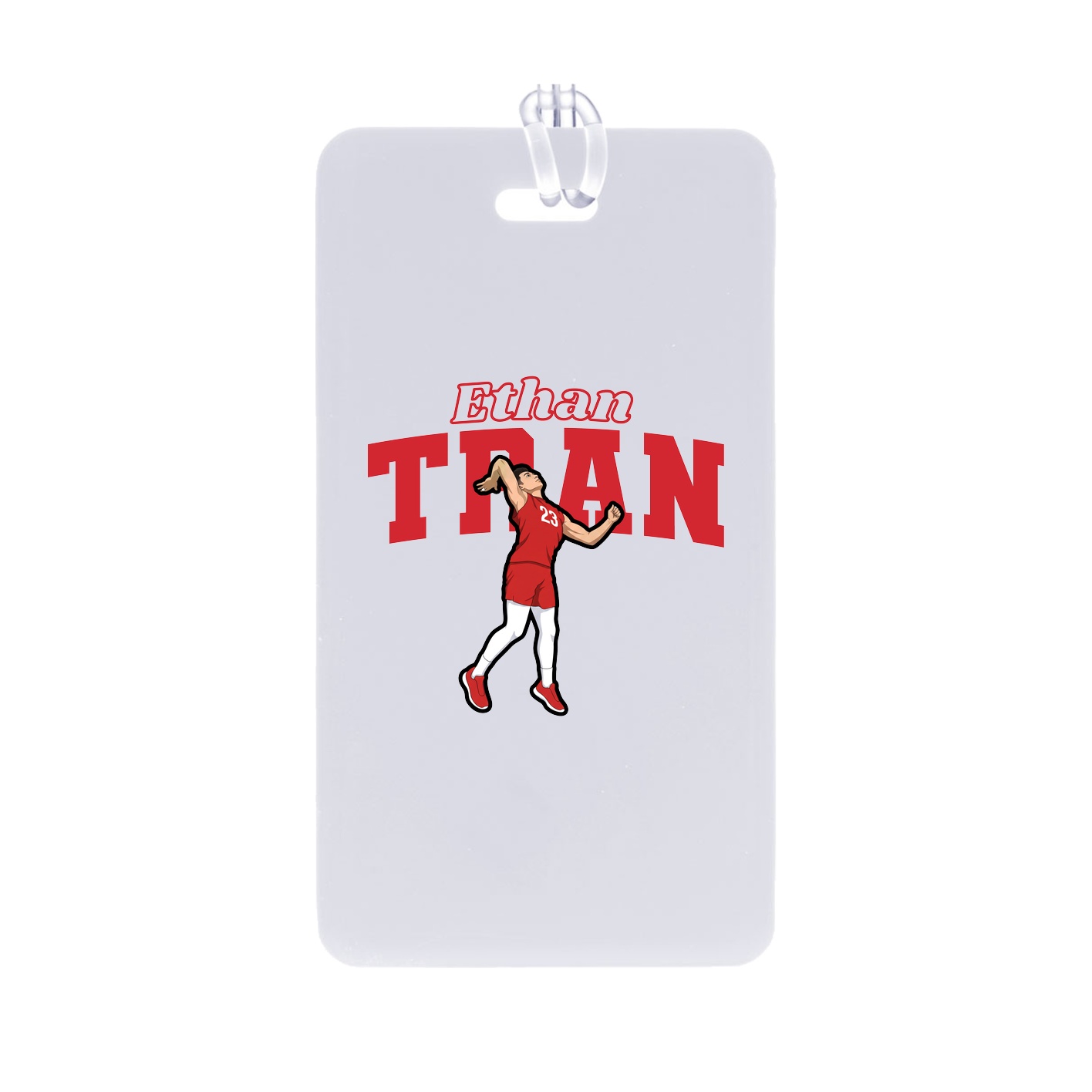 Bag Tag — Name Arch in Classic