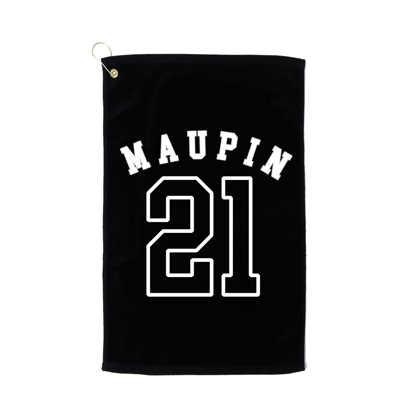 Golf Towel — Shirsey Arch in Black