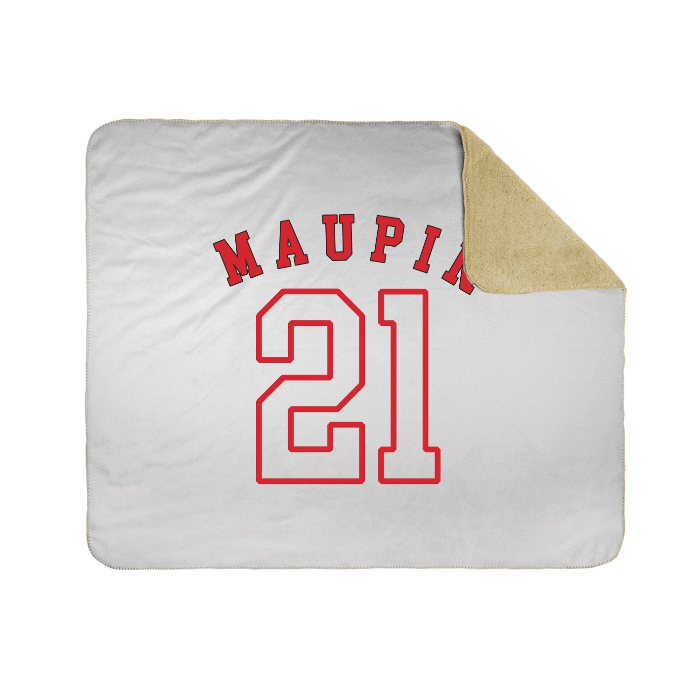 Throw Blanket — Shirsey Arch in White