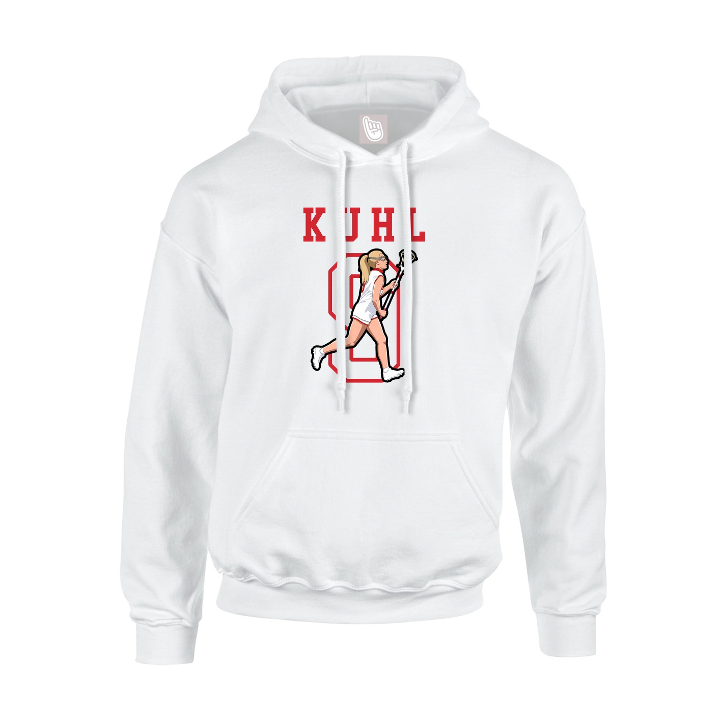 Youth Hoodie — Shirsey in White