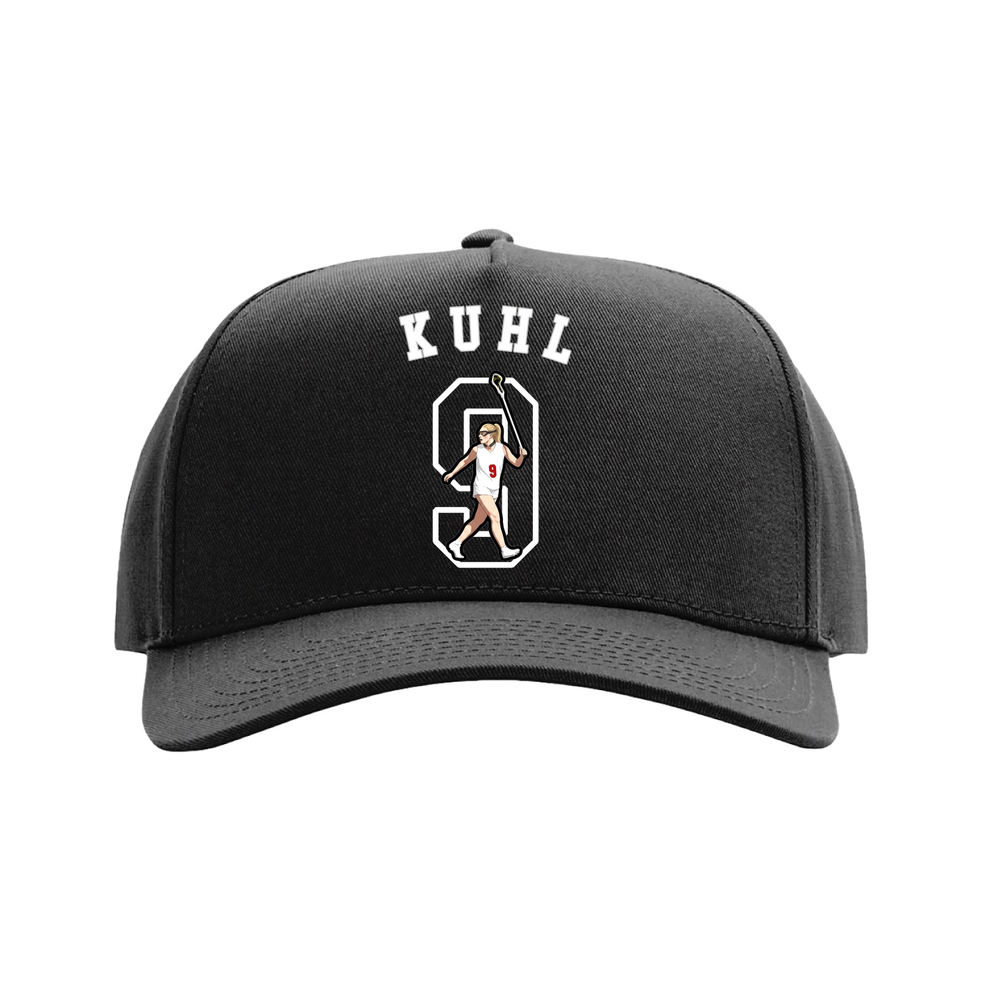 Full Fabric Five-Panel Champ Cap