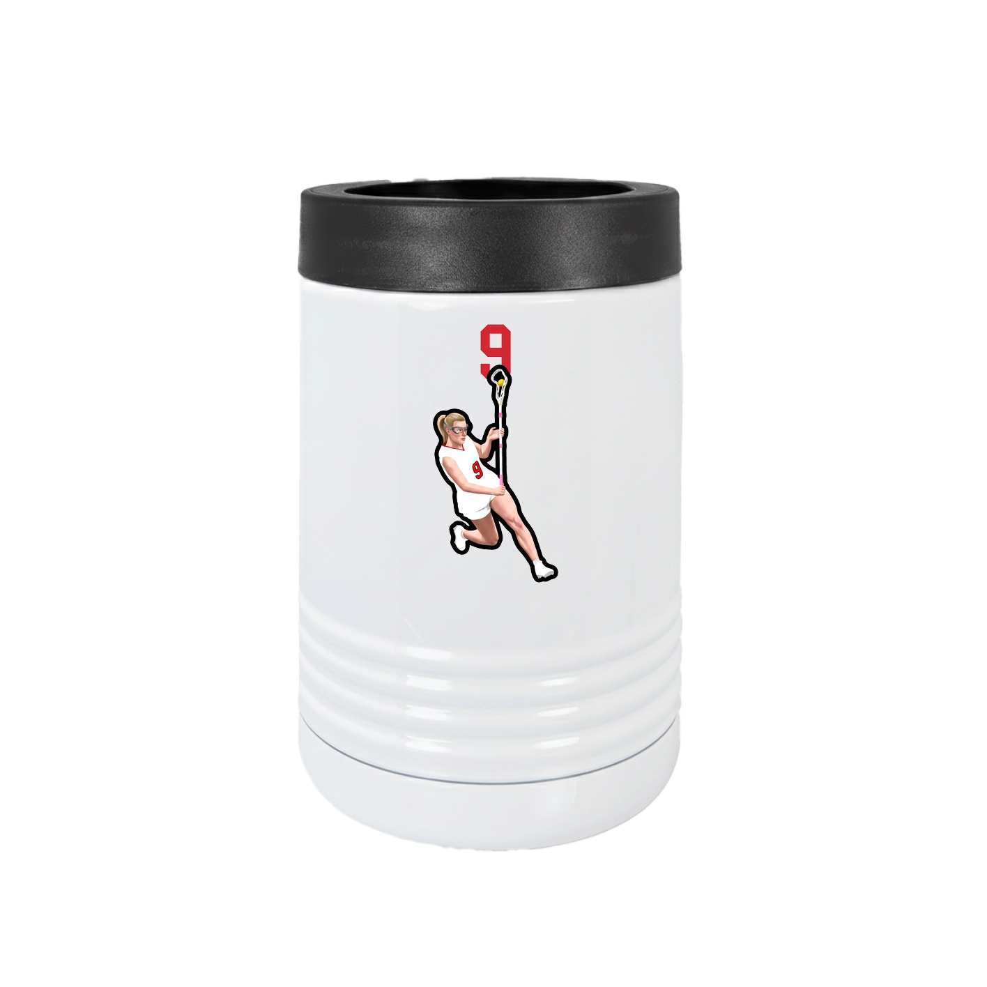 Beverage Holder — Number Top in White