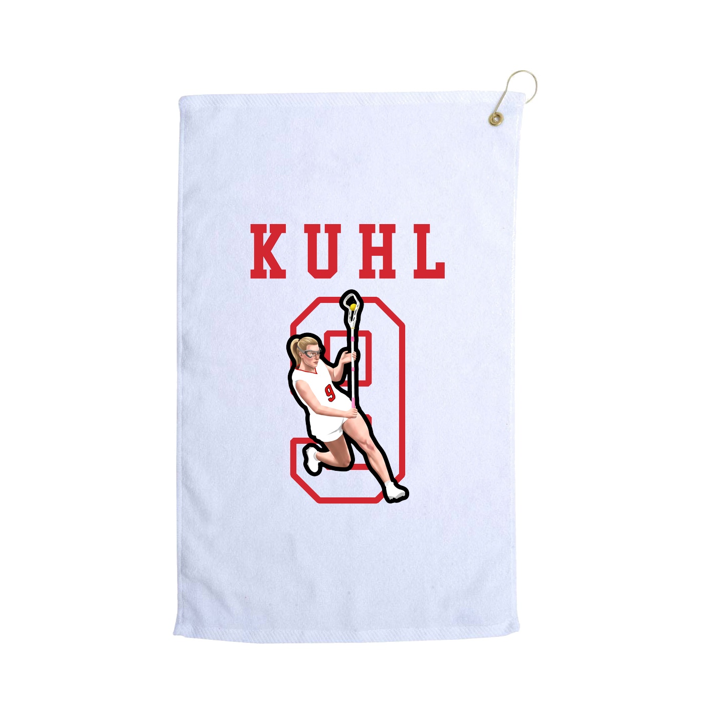 Golf Towel — Shirsey in White