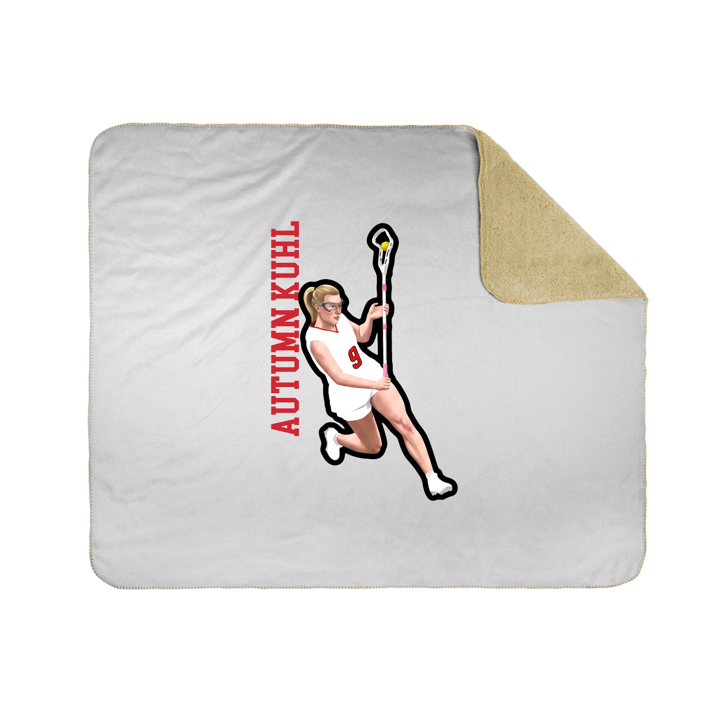 50x60 Sherpa Lined Throw Blanket
