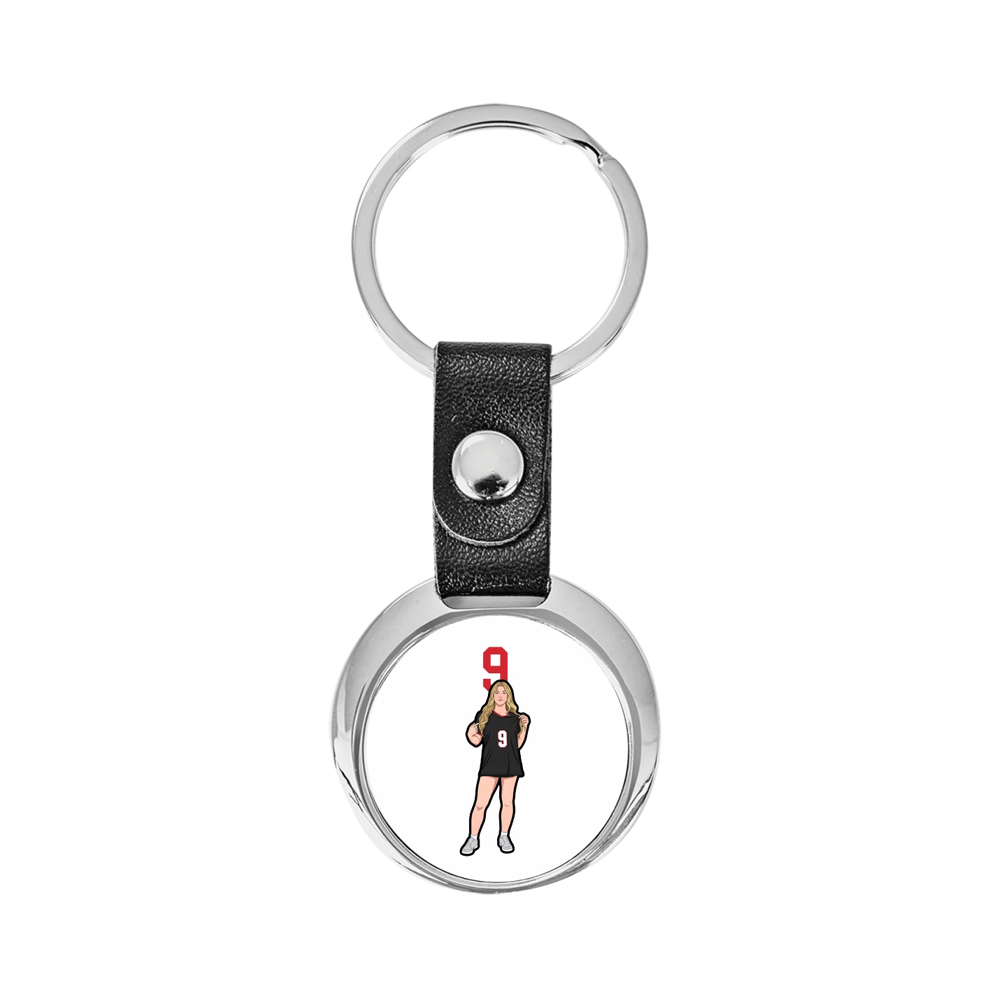 Key Chain — Number Top in Classic