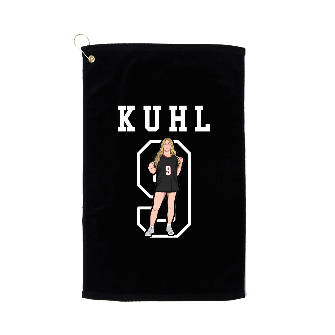 Golf Towel — Shirsey in Black
