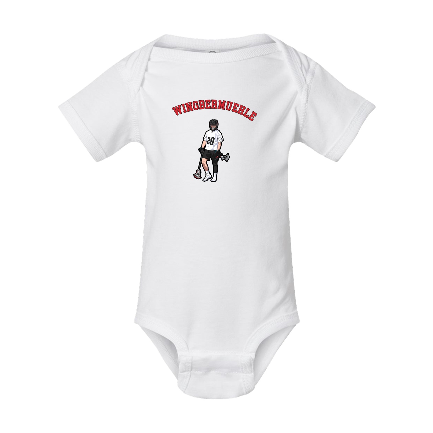 Baby Onesie — Shirsey Arch in White
