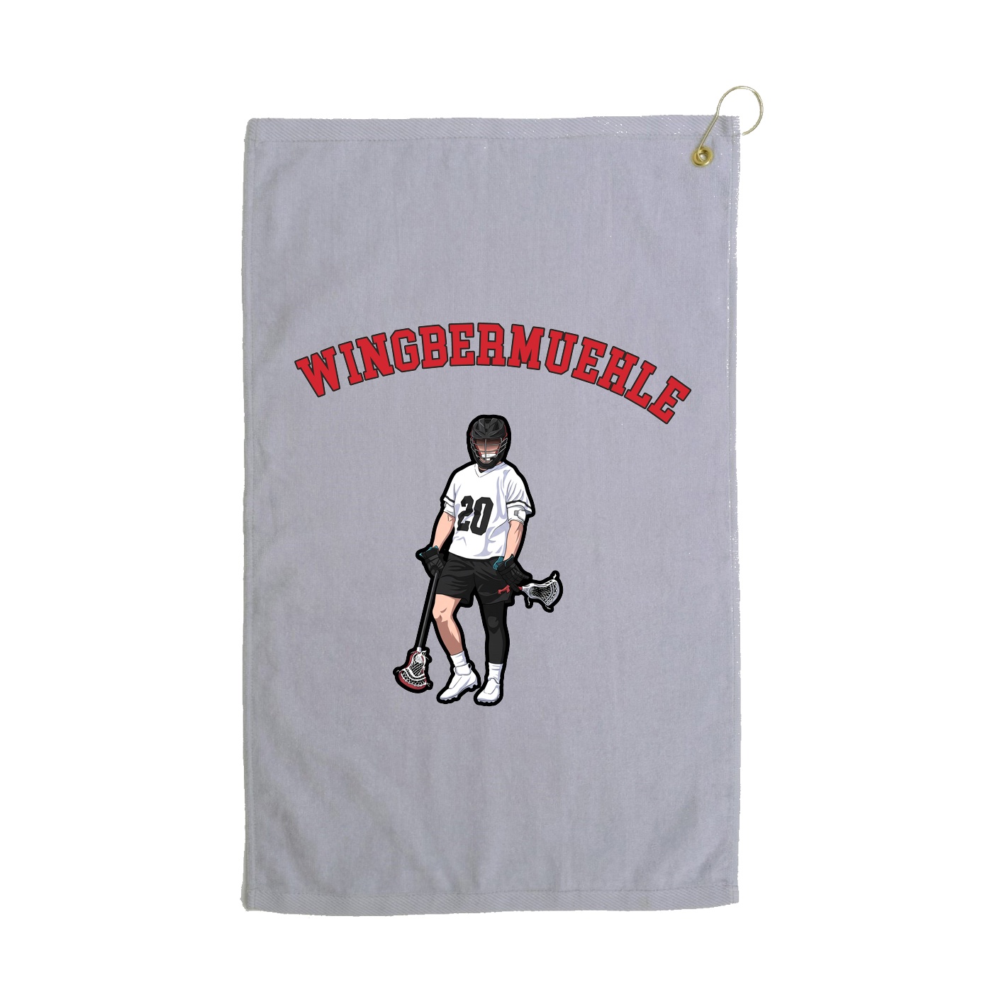 Golf Towel — Shirsey Arch in Grey