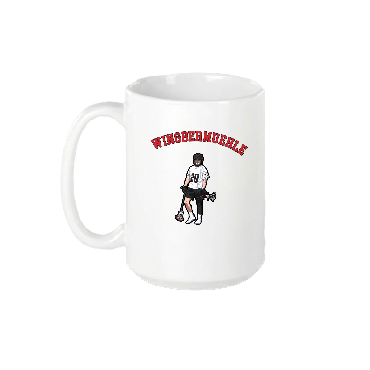 15oz Coffee Mug — Shirsey Arch in White