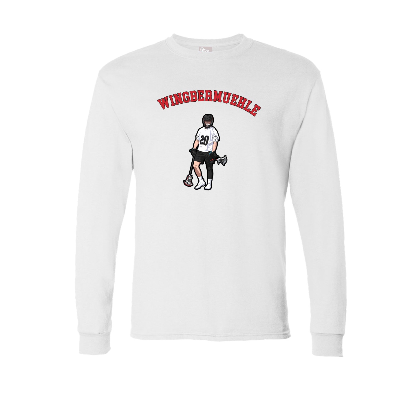 Long Sleeve Tee — Shirsey Arch in White