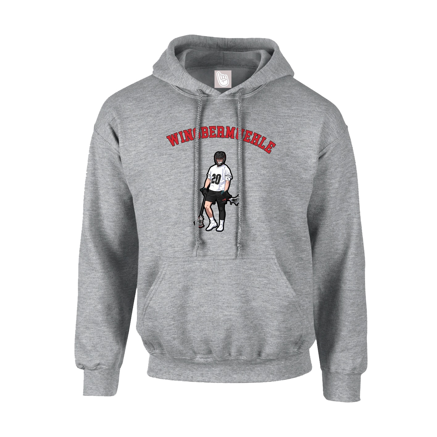 Youth Hoodie — Shirsey Arch in Grey