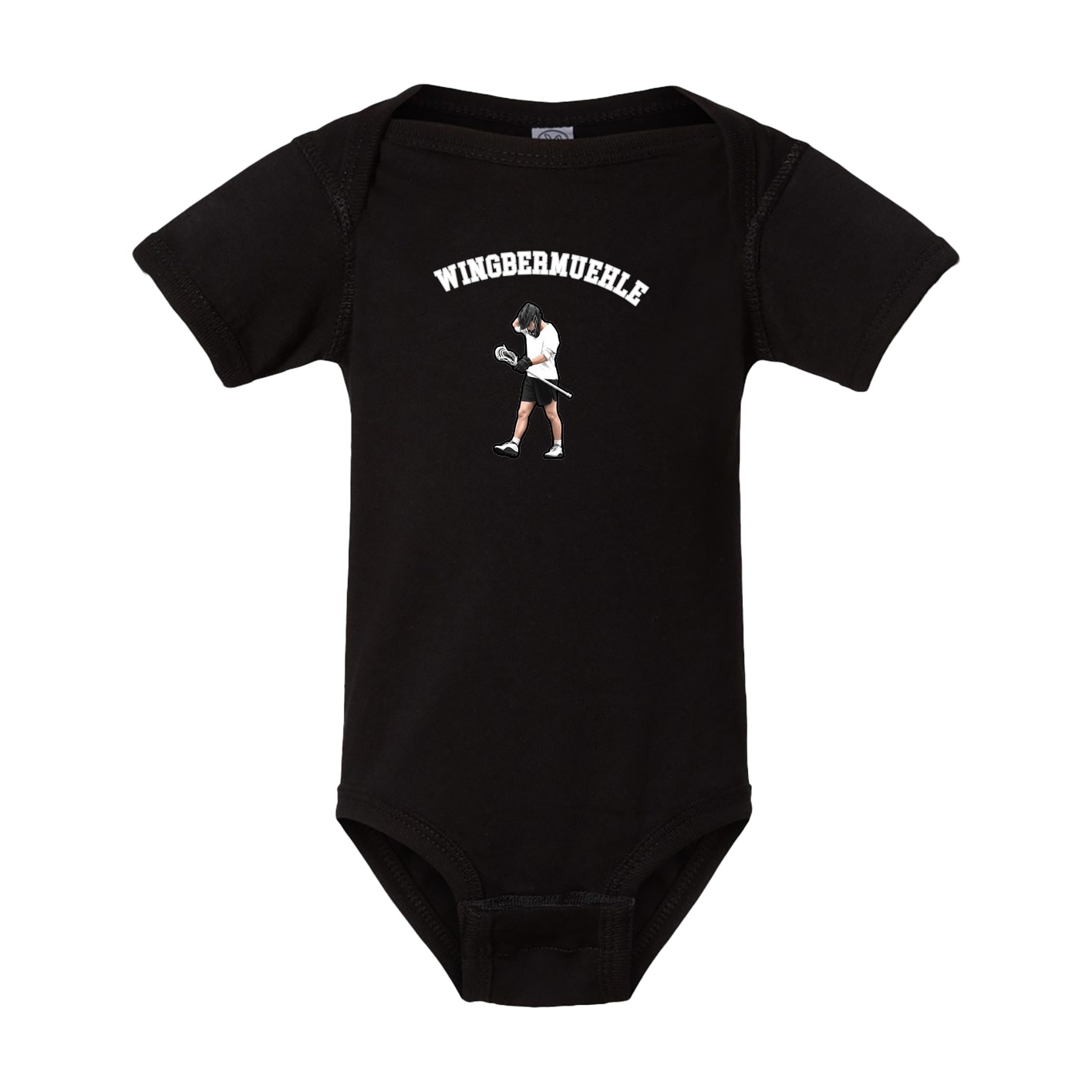 Baby Onesie — Shirsey Arch in Black